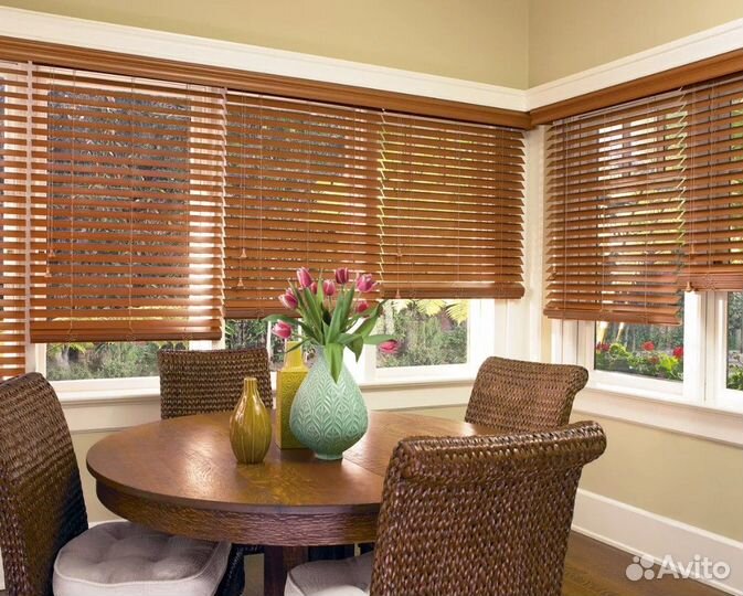 Деревянные жалюзи