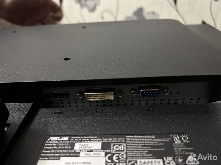 Монитор asus VA247HE
