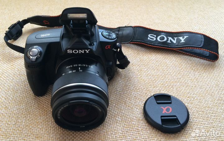Зеркальный фотоаппарат Sony Alpha dslr-A290