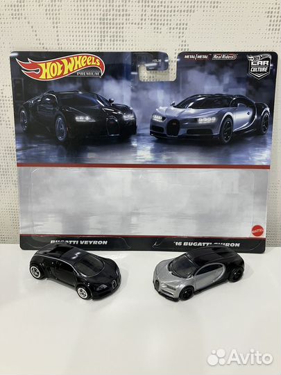 Hot wheels bugatti двупак