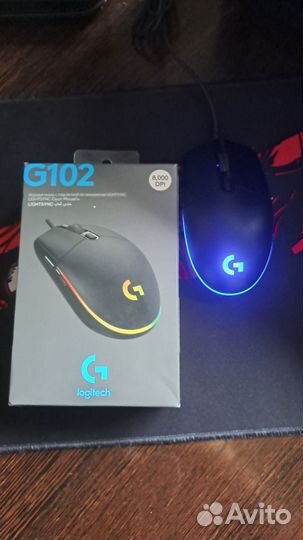 Игровая мышь logitech g102