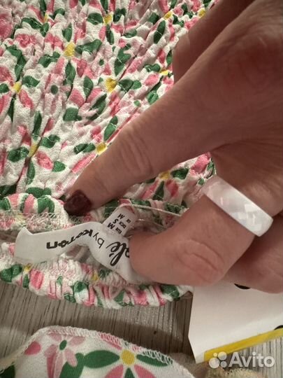 Костюм летний с юбкой 42 размер