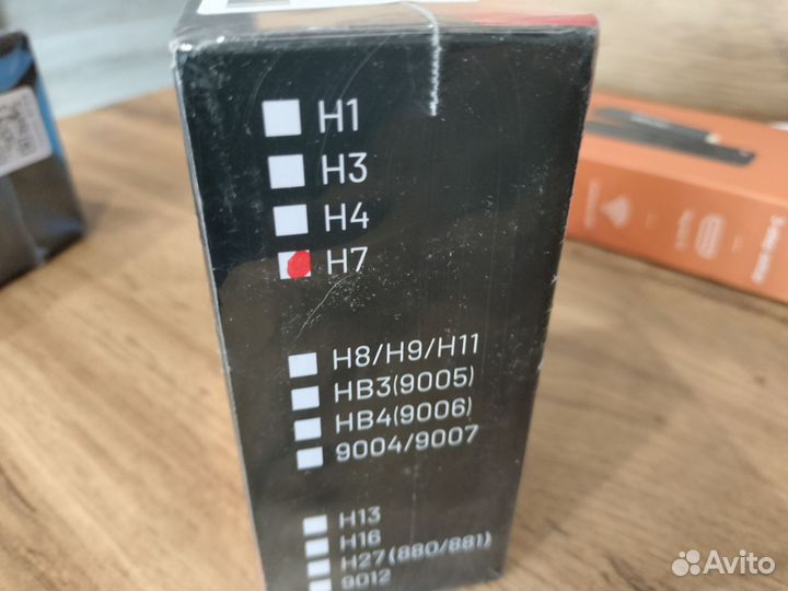 Новые Лампы H7, 60Вт, 5500К