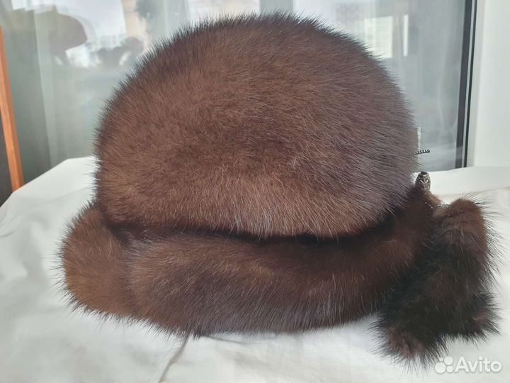 Шапка норковая женская