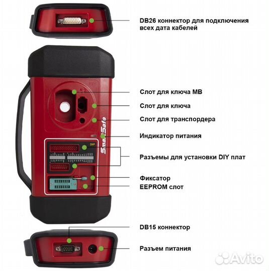 Программатор автомобильных ключей Launch PRO immo