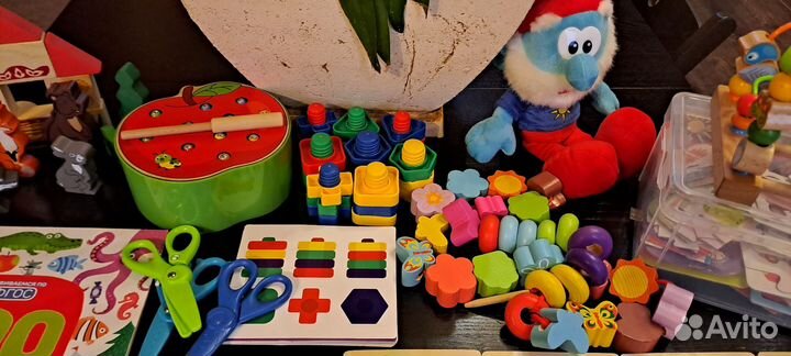 Развивающие игрушки для детей набором (пакетом)