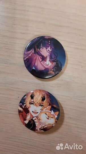 Значки с аниме