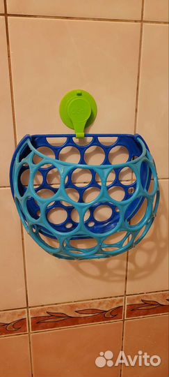 Корзинка для игрушек в ванную