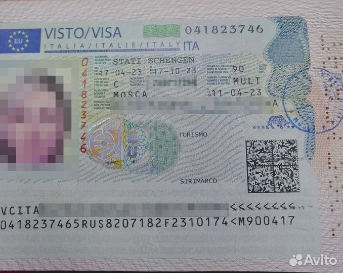 Визы Испания/Франция/Италия/Греция/Китай