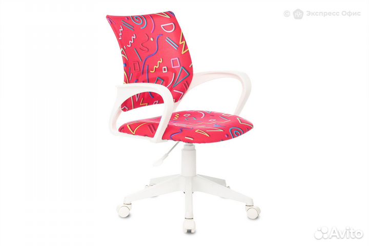 Кресло компьютерное детское Бюрократ KD-W4/stick-p