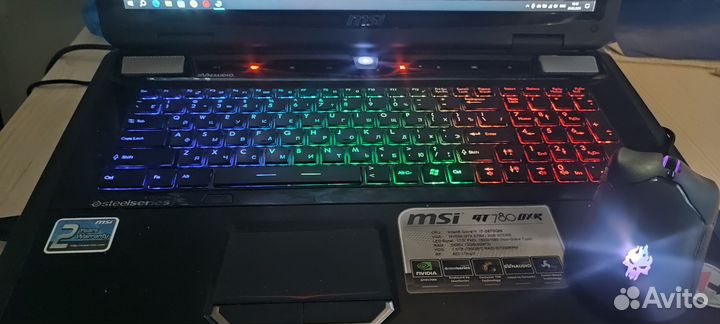 Игровой ноутбук msi gt780dxr