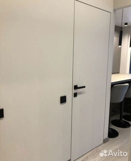 Скрытые двери invisible под покраску