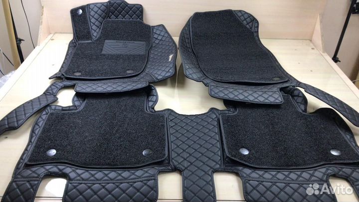 3D Коврики Range Rover Салон Багажник из Экокожи