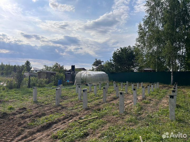 Фундамент. Жб сваи