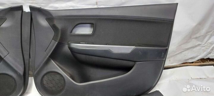 Обшивки дверей Kia Rio 3 рестайлинг