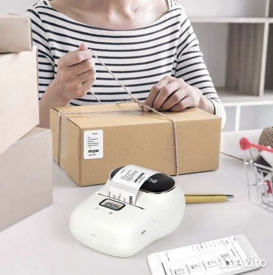 Мини принтер термопринтер Phomemo