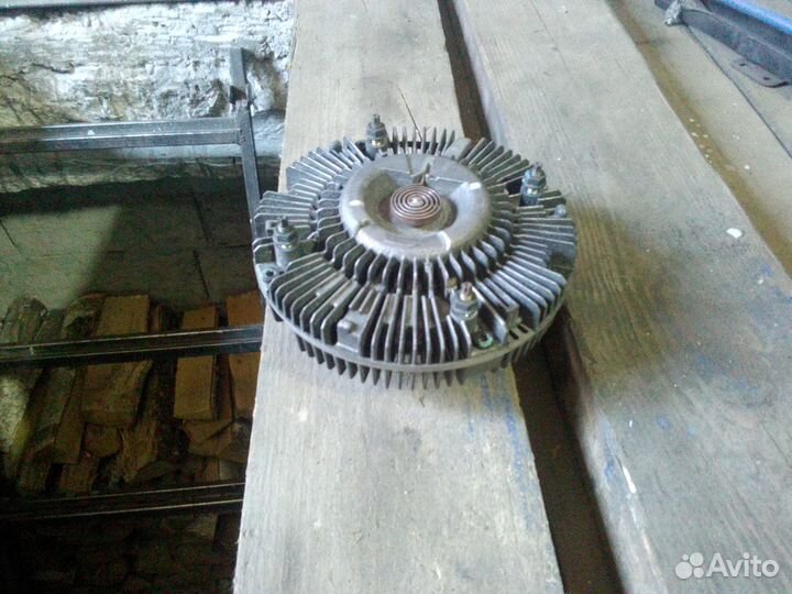 Вискомуфта в сборе лопастями