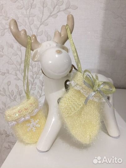 Новогодние украшения ручной работы