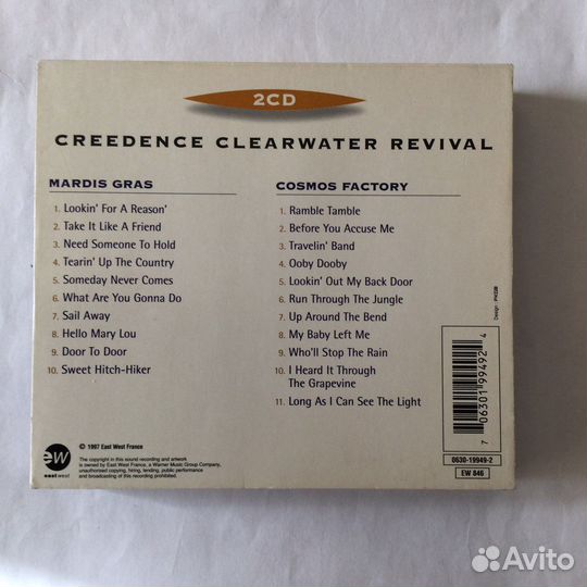Creedence Clearwater Revival/2CD Box set, 1994,Fr
