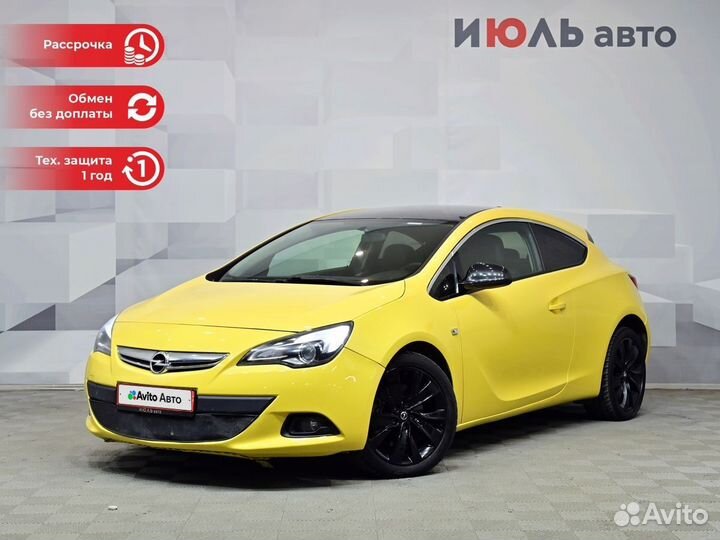 Opel Astra GTC 1.4 AT, 2013, 163 122 км