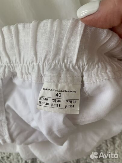 Брюки benetton лен