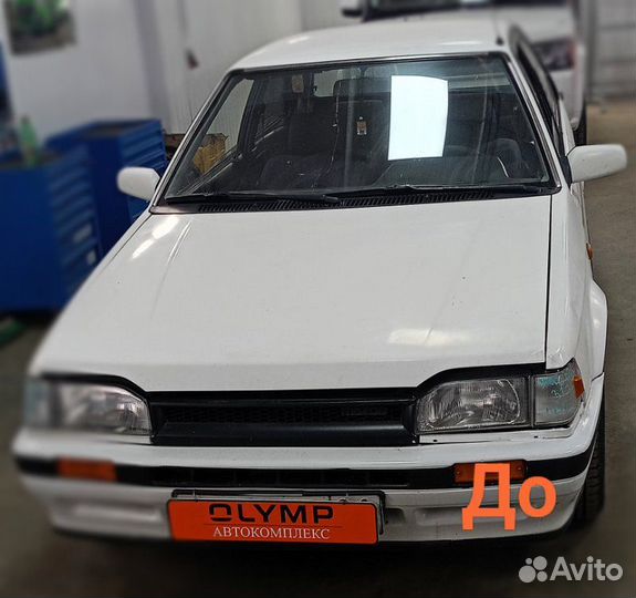 Стекло лобовое переднее Mazda 323 BF 1985-1994