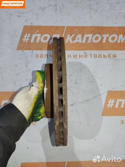 Диск тормозной передний Volkswagen Touran 2006