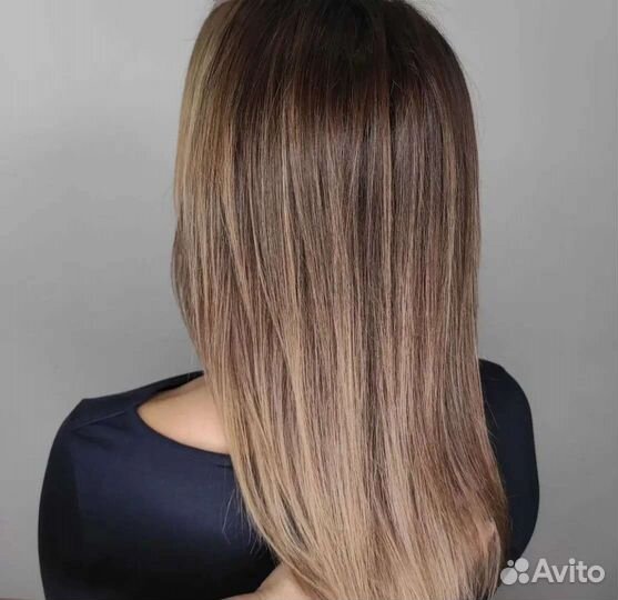 Окрашивание волос, стрижка