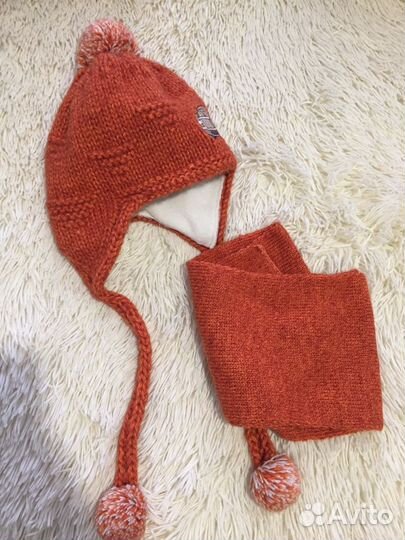 Комплект шапка, шарф