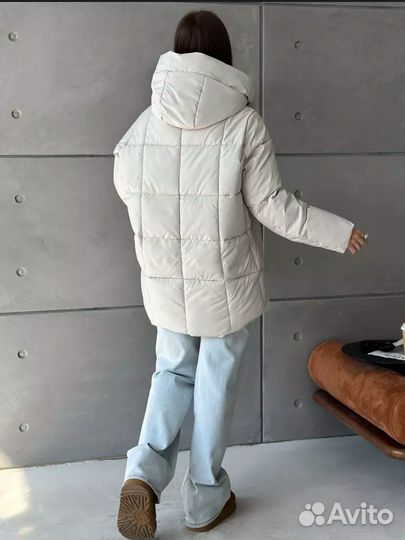 Куртка демисезонная женская 42 44 с капюшоном