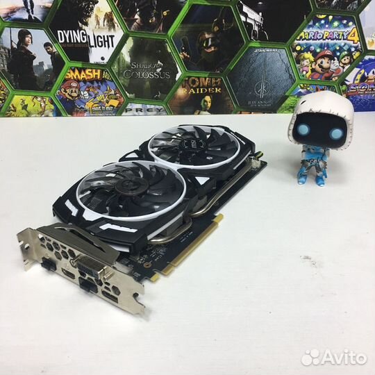 Видеокарта Nvidia GeForce Msi Armor GTX 1060 6 Gb
