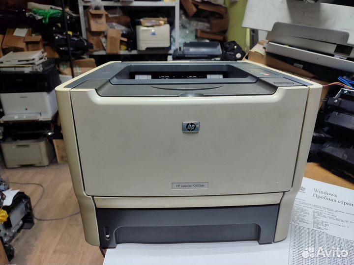 Принтер hp P2015dn с двусторонней печатью и сетью