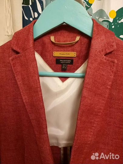Massimo dutti пиджак лен размер 36
