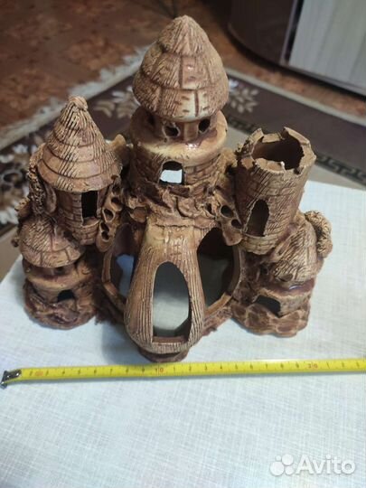 Замок декоративный в аквариум