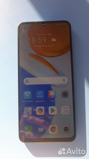 Телефон Honor X7 4/128GB Duos