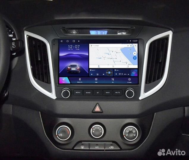 Андроид магнитолы для Hyundai Creta заводской вид