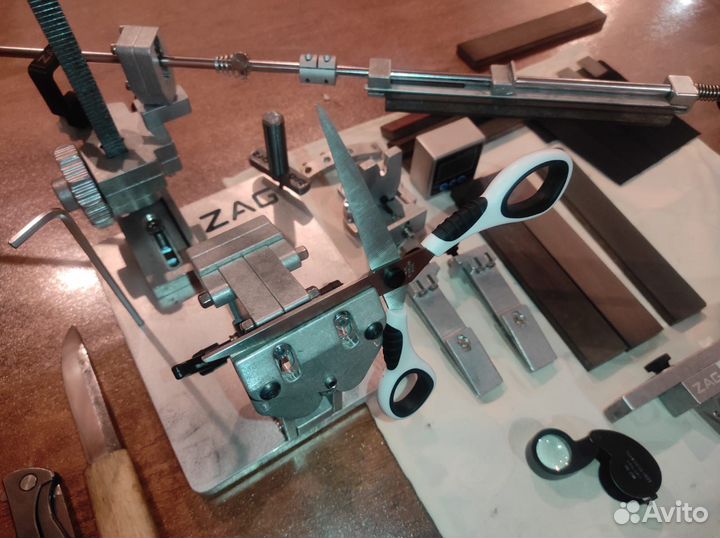 Заточка ножей, ножниц, ремонт, изготовление