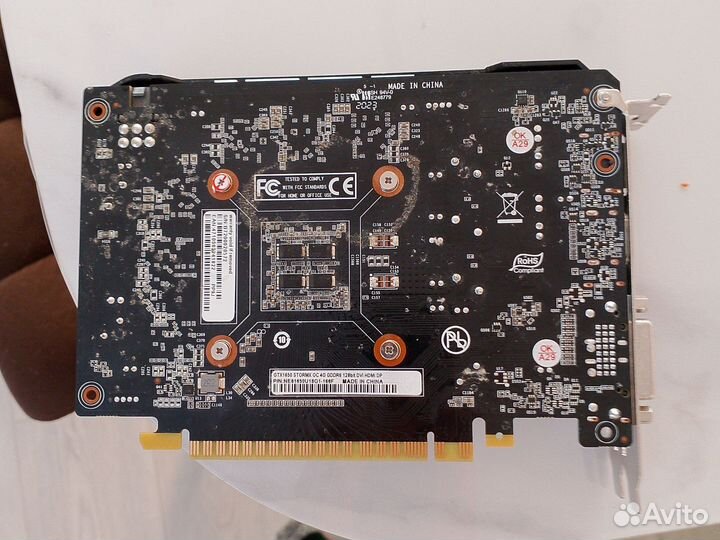 Видео карта GTX 1650 4G 128bit