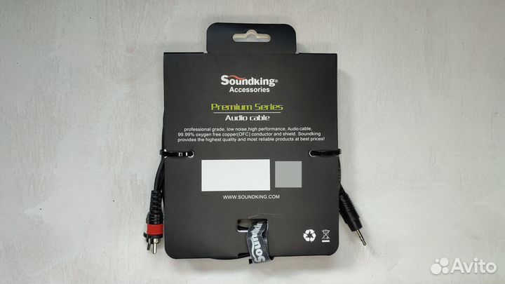 Кабель jack 3.5 2 rca