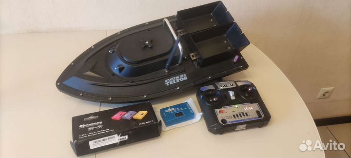 Прикормочный кораблик Флайтек переделанный