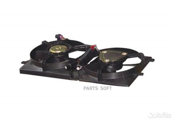 Chery A15-1308010 Вентилятор радиатора в сборе 2