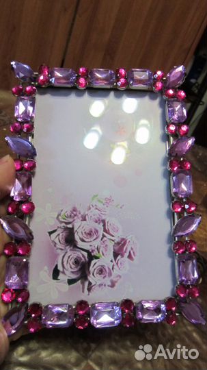 Новая фоторамка с камнями