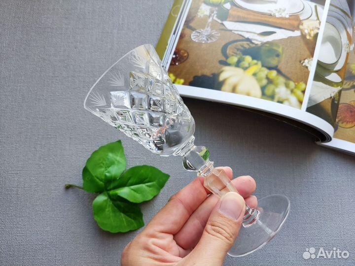 Хрусталь рюмки салатник ваза стекло