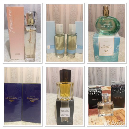 Туалетная вода винтаж Avon и Oriflame