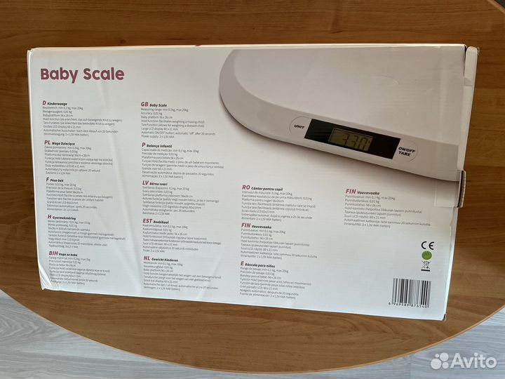 Весы детские для новорожденных baby scale