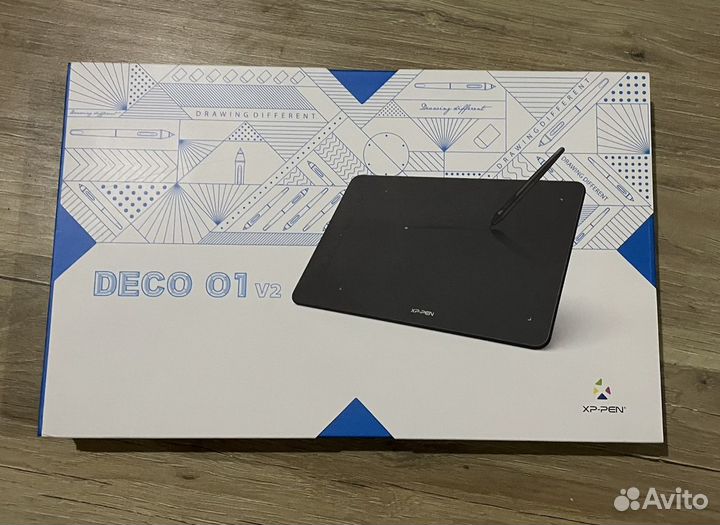 Графический планшет XP-PEN Deco 01 v2