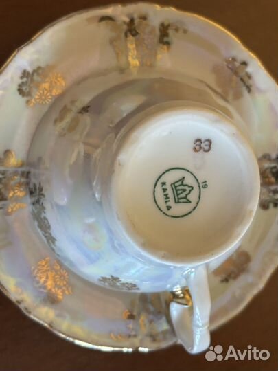 Чайная пара Kahla гдр