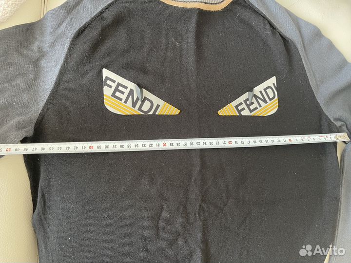 Шерстяной пуловер Fendi, оргинал, 48р