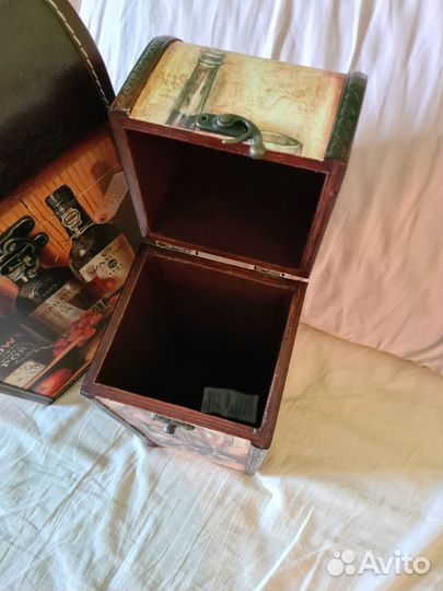 Деревянные подарочные футляры для алкоголя