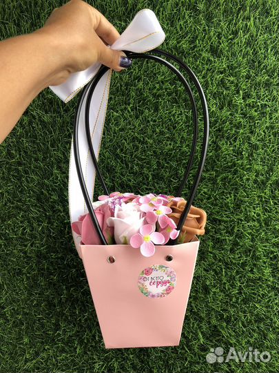 Цветы на 1 сентября. Мыльные цветы